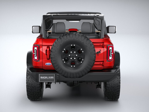 Bronco Wildtrak 2-door 2021 Modelo 3D