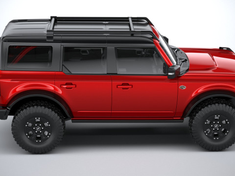 Bronco Wildtrak 4-door 2021 3D Model