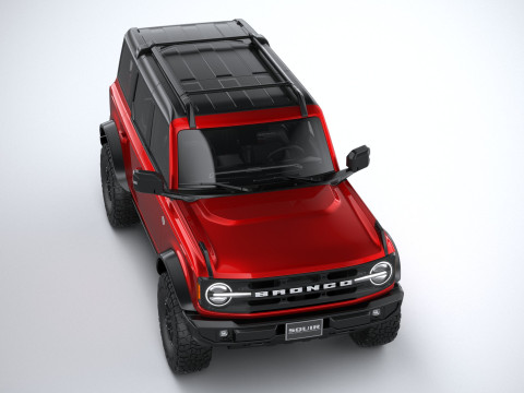Bronco Wildtrak 4-door 2021 3D Model
