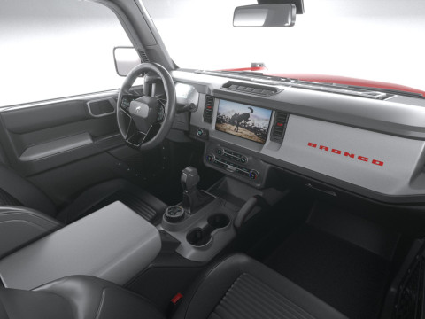 Bronco Wildtrak 4-door 2021 3D Model
