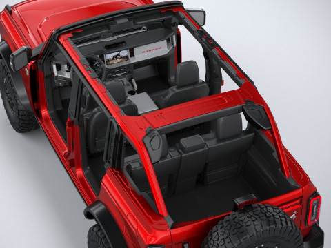 Bronco Wildtrak 4-door 2021 3D Model