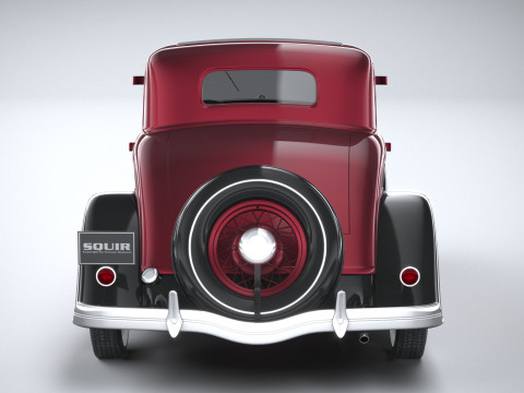F1934 Coupe Model 3D