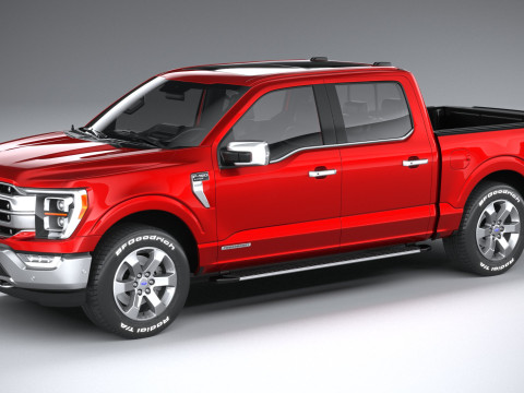 F-150 Lariat 2021 Model 3D