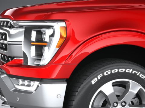 F-150 Lariat 2021 3D Model