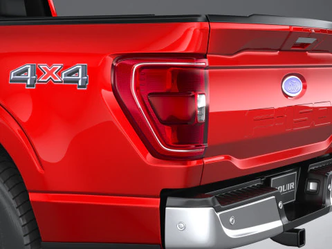 F-150 Lariat 2021 3D Model