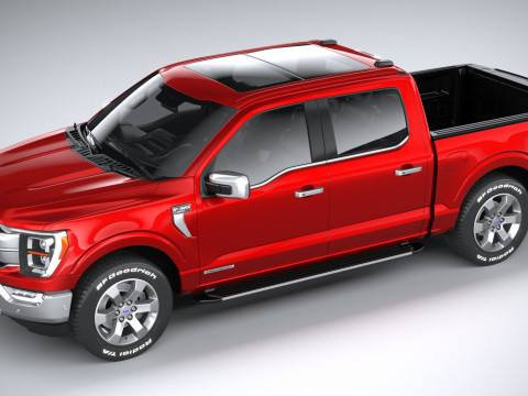 F-150 Lariat 2021 3D Model