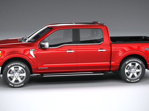 F-150 Lariat 2021 3D Model