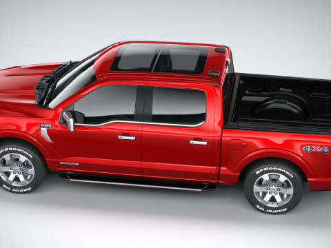 F-150 Lariat 2021 3D Model
