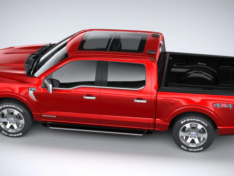 F-150 Lariat 2021 3D Model