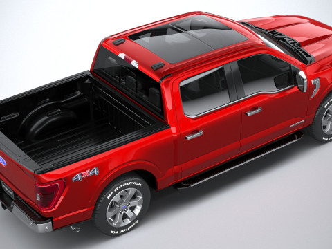 F-150 Lariat 2021 3D Model
