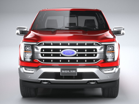 F-150 Lariat 2021 3D Model