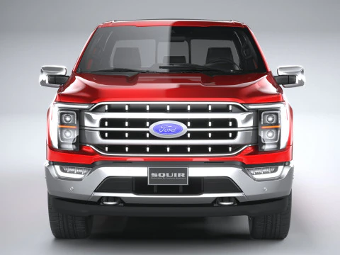 F-150 Lariat 2021 3D Model