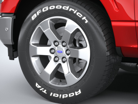 F-150 Lariat 2021 3D Model