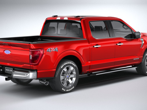 F-150 Lariat 2021 3D Model