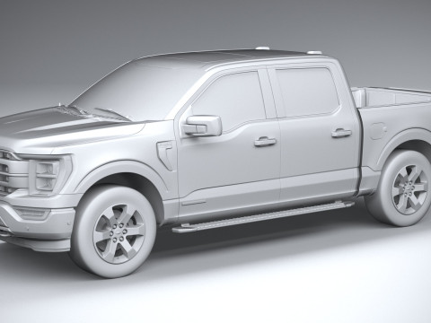 F-150 Lariat 2021 3D Model