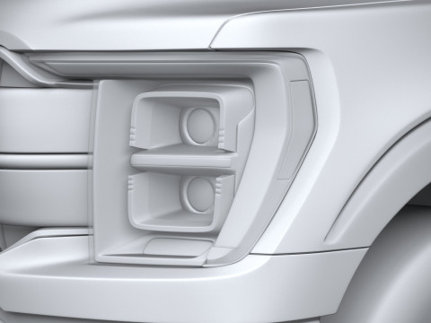 F-150 Lariat 2021 3D Model