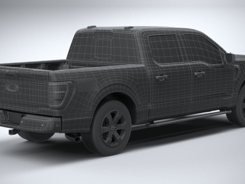 F-150 Lariat 2021 3D Model
