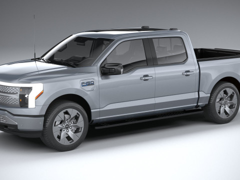 F-150 Lightning Flash 2024 3D 모델