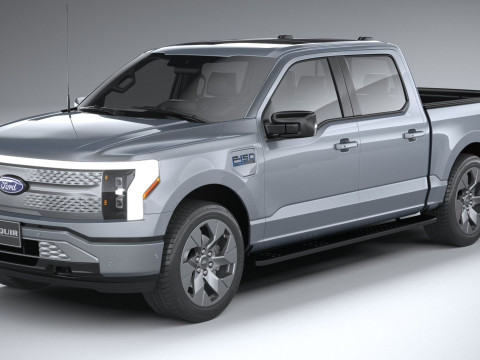 F-150 Lightning Flash 2024 3D Model