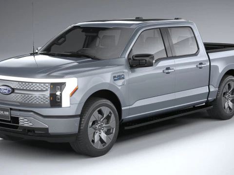 F-150 Lightning Flash 2024 3D Model