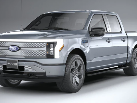 F-150 Lightning Flash 2024 3D Model