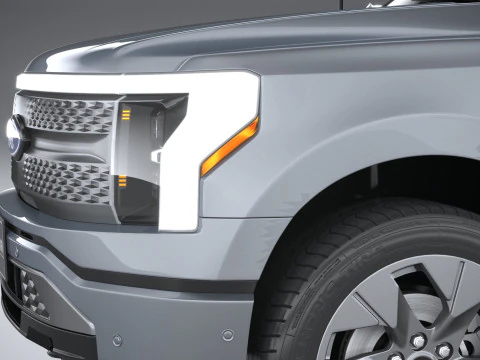 F-150 Lightning Flash 2024 3D Model