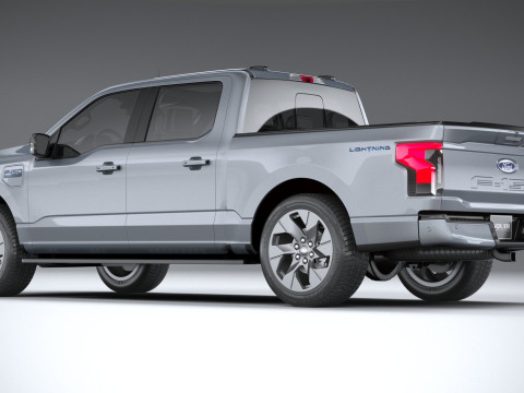 F-150 Lightning Flash 2024 3D Model