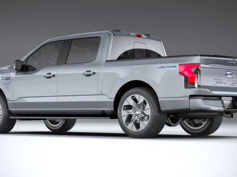 F-150 Lightning Flash 2024 3D Model