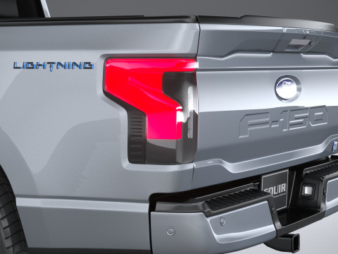 F-150 Lightning Flash 2024 3D Model