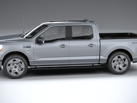 F-150 Lightning Flash 2024 3D Model