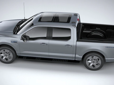 F-150 Lightning Flash 2024 3D Model