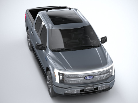 F-150 Lightning Flash 2024 3D Model