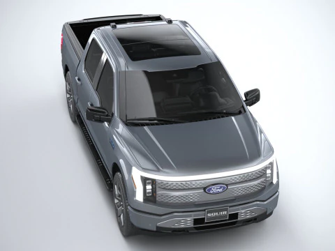 F-150 Lightning Flash 2024 3D Model