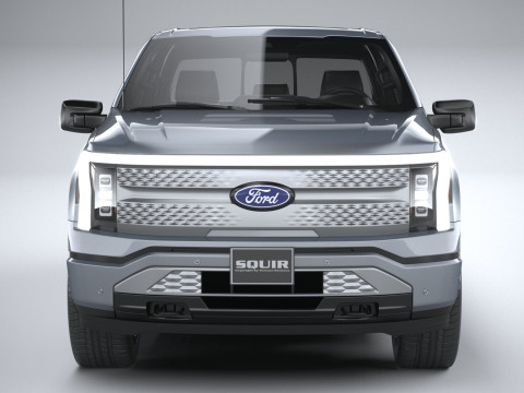 F-150 Lightning Flash 2024 3D Model