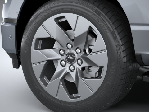 F-150 Lightning Flash 2024 3D Model
