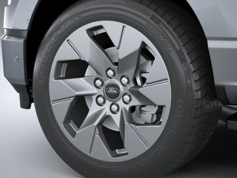 F-150 Lightning Flash 2024 3D Model