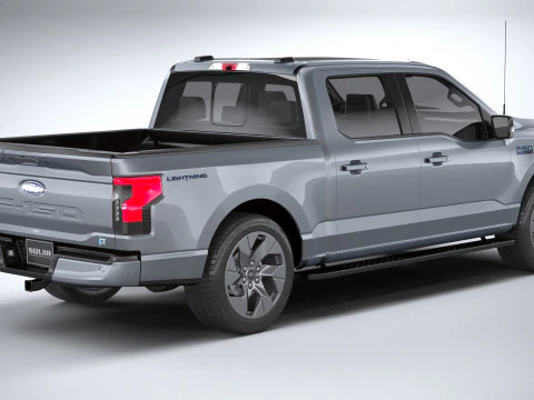 F-150 Lightning Flash 2024 3D Model
