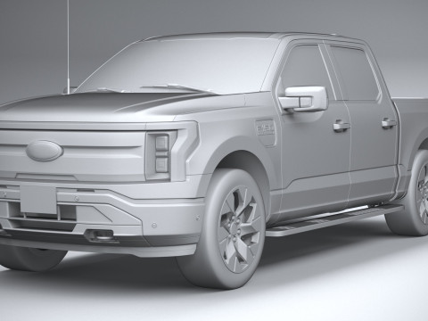 F-150 Lightning Flash 2024 3D Model