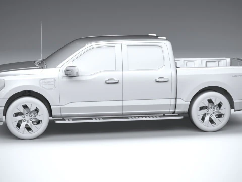 F-150 Lightning Flash 2024 3D Model