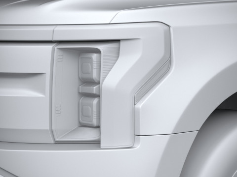 F-150 Lightning Flash 2024 3D Model