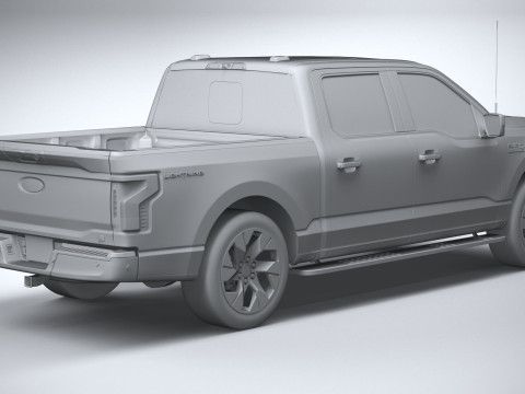 F-150 Lightning Flash 2024 3D Model