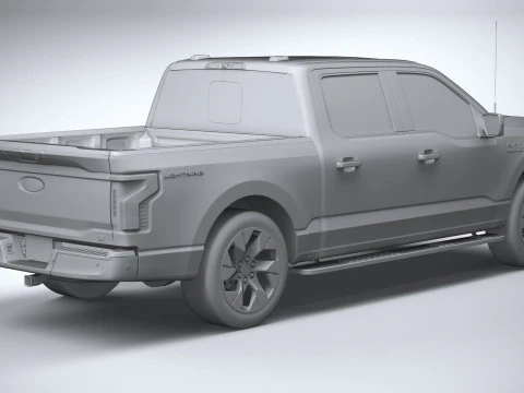 F-150 Lightning Flash 2024 3D Model