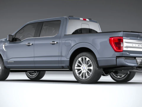 F-150 Limited 2021 3D Model