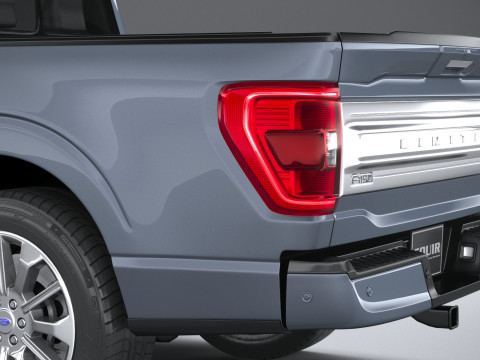 F-150 Limited 2021 3D मॉडल