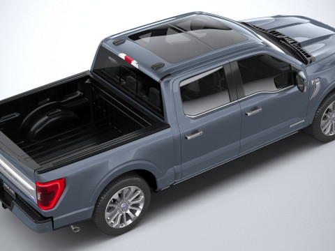 F-150 Limited 2021 3D मॉडल