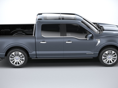 F-150 Limited 2021 3D मॉडल