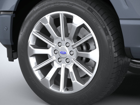 F-150 Limited 2021 3D मॉडल
