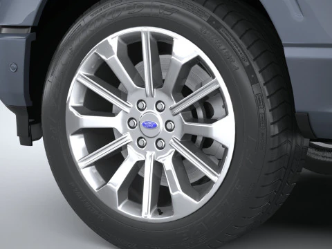 F-150 Limited 2021 3D Model
