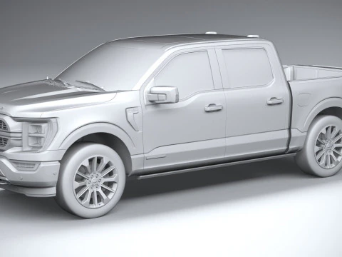 F-150 Limited 2021 3D Model