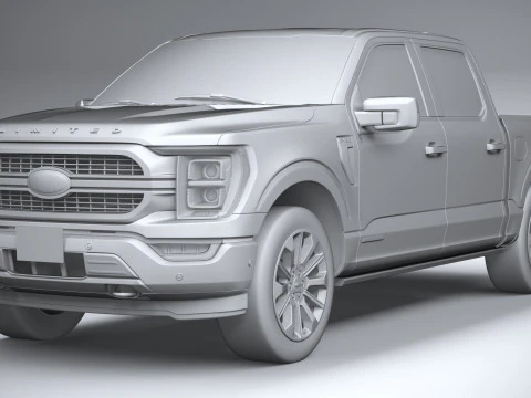 F-150 Limited 2021 3D Model